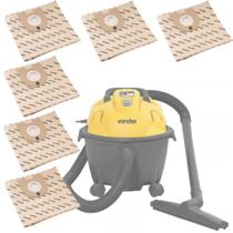 Kit 6 Peças Saco Coletor De Pó Aspirador Pó Apv 1210 Vonder Kit 6 Peças Saco Coletor De Pó Aspirador Pó Apv 1210 Vonder
