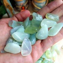 Kit 6 Pedras Jade Novo Fertilidade e Purificação Cristal Natural