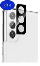 Kit 6 Película Câmera De Vidro 9D Samsung Galaxy S21 Fe 5G