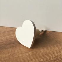 Kit 6 Pendurador De Parede Mdf Laminado Formato Coração Kit 6 Pendurador De Parede Mdf Laminado Formato Coração