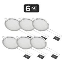 Kit 6 peneira inox ø 16 cm - Chef Line