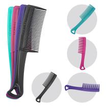 Kit 6 Pente de Cabelo Barbeiro Cabelereiro Profissional Medio Clássico Multiuso Dompel