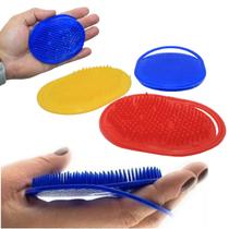 Kit 6 Pente De Cabelo Escova Oval Escovinha Pata De Bolso Kit 6 Pente De Cabelo Escova Oval Escovinha Pata De Bolso