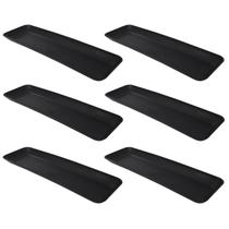 Kit 6 Petisqueiras Retangulares Prato De Petisco Coza Grande