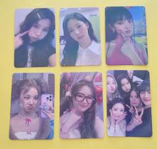 Kit 6 Photocards (G)-Idle Nxde gidle Tomboy Idol Kpop Colecionáveis Dupla Face Foto (8x5cm)