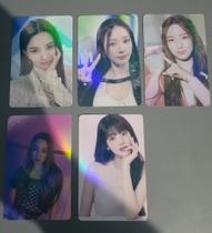 Kit 6 Photocards (G)-Idle Nxde gidle Tomboy Idol Kpop Colecionáveis Dupla Face Foto (8x5cm)