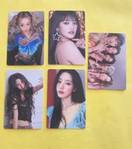 Kit 6 Photocards (G)-Idle Nxde gidle Tomboy Idol Kpop Colecionáveis Dupla Face Foto (8x5cm)