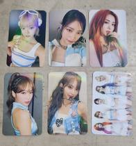 Kit 6 Photocards Le Sserafim Fearless Unfogiven Colecionáveis Foto Idol Kpop 8x5cm