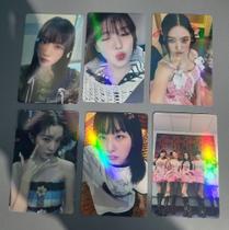 Kit 6 Photocards Red Velvet Brithday Reve Festival Colecionáveis Foto Idol Kpop 8x5cm
