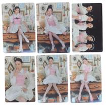Kit 6 Photocards Red Velvet Brithday Reve Festival Colecionáveis Foto Idol Kpop 8x5cm - Lomo