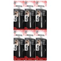 Kit 6 Pinça Reta Aço Inox Rubi SL0677 - Original Line Kit 6 Pinça Reta Aço Inox Rubi SL0677 - Original Line