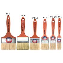 Kit 6 Pincéis Atlas Trincha Média 396 Pintura Tamanhos Kit 6 Pincéis Atlas Trincha Média 396 Pintura Tamanhos