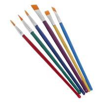 Kit 6 Pincéis Para Pintura Tinta Óleo Acrílica Aquarela Kit 6 Pincéis Para Pintura Tinta Óleo Acrílica Aquarela
