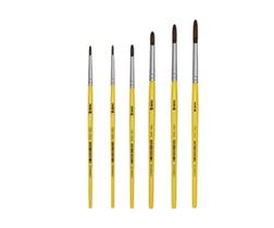 Kit 6 pinceis redondos 266 tigre