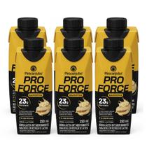 Kit 6 Piracanjuba Pro Force Banoffee 23g Proteína Zero Lactose Bebida Proteica 250ml BCAA