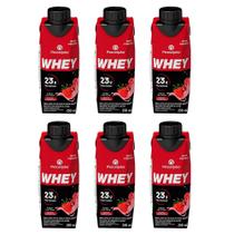 Kit 6 Piracanjuba Whey Sabor Frutas Vermelhas 250ml cada Kit 6 Piracanjuba Whey Sabor Frutas Vermelhas 250ml cada