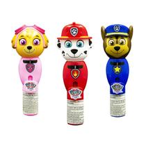 KIT 6 Pirulito Spin Pops Morango Patrulha Canina 7g Sortido