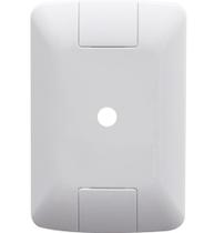 Kit 6 Placa com 1 Furo 9,5 mm 4x2 Tramontina Aria Branca