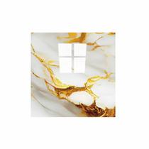 Kit 6 Placas Adesivas Mármore Parede 3D Porcelanato Lavável