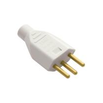 Kit 6 Plug Macho (2 P+t) 10 A/250 V