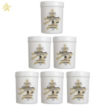 Kit 6 Pó Descoloante Precision Platine Blue Dyusar 500g Kit 6 Pó Descoloante Precision Platine Blue Dyusar 500g