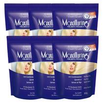 Kit 6 Pó Descolorante Ametista Profissional Violeta 9 Tons Efeito Rápido Maxilluring Pouch 300g Kit 6 Pó Descolorante Ametista Profissional Violeta 9 Tons Efeito Rápido Maxilluring Pouch 300g