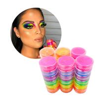 Kit 6 Pó Neon Ultra Fino Fluorescente Maquiagem Unha Make - COZINHA DOCE ARTE