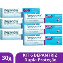 Kit 6 Pomada Bepantriz Dupla Proteção Dermo 30g - Cimed Kit 6 Pomada Bepantriz Dupla Proteção Dermo 30g - Cimed