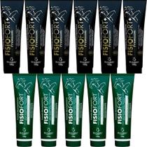 Kit 6 Pomada Massageadora Fisiofort Premium 150g + 5 Pomada Massageadora Fisiofort 150g