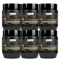 Kit 6 Pomada Massagem Fisiofort Premium 240G - Bio Instinto