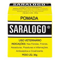 Kit 6 Pomada Saralogo Antisséptica Cicatrizante Cães Gatos - MATACURA