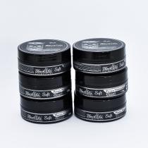 kit 6 Pomadas Soft Black (preta) - Black Fix - (130g cada) kit 6 Pomadas Soft Black (preta) - Black Fix - (130g cada)