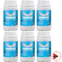Kit 6 Pombal Repelente Para Pombos Natural Quimiagri 250ml Kit 6 Pombal Repelente Para Pombos Natural Quimiagri 250ml