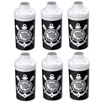 Kit 6 Porta Garrafas de Cerveja 600ml Corinthians Atacado Kit 6 Porta Garrafas de Cerveja 600ml Corinthians Atacado