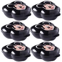 Kit 6 Porta Objetos Mix Mickey Lembrancinha Aniversário 330ml Com Tampa - Plasútil