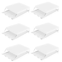 Kit 6 Porta Ovos Roll 21 Unidades Branco Clear Fresh - Ou