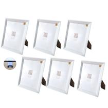 Kit 6 Porta Retrato Madeira 15x20 Quadro de Fotos Decoração