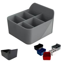 Kit 6 Porta Sachê Palitos Açúcar Adoçante de Mesa Balcão Bancada Organizador Suporte Multiuso