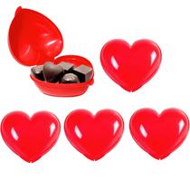 Kit 6 Pote de Doce e Lembrancinhas de Coração para Festa