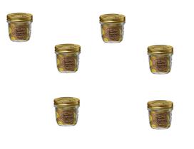 Kit 6 Potes de Vidro Quattro Stagioni 200 ml Para Conservas e Afins COM Tampa Original Kit 6 Potes de Vidro Quattro Stagioni 200 ml Para Conservas e Afins COM Tampa Original