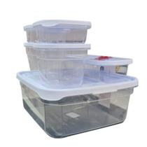 Kit 6 Potes Essencial Plasvale Cores Variadas