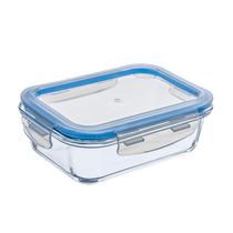 Kit 6 potes Hermeticos 640ml Azul GATO PANDA IMPORT Kit 6 potes Hermeticos 640ml Azul GATO PANDA IMPORT