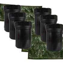 Kit 6 Potes Médios E 6 Organizadores Militar Verdes Kit 6 Potes Médios E 6 Organizadores Militar Verdes