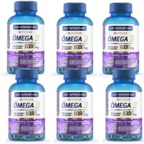 Kit 6 Potes Omega 3 1000mg Catarinense 120 Caps - Catarinense Pharma