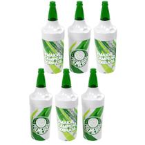 Kit 6 Potes para Garrafas 600ml Camisinha Palmeiras Revenda - Plasútil