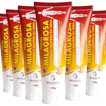 Kit 6 Potes Pomada Milagrosa Para Massagem 150g Bio Instinto Kit 6 Potes Pomada Milagrosa Para Massagem 150g Bio Instinto