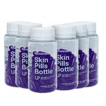 Kit 6 Potes Resveratrol Skin Pills Bottle Anti-idade Combate Envelhecimento - Le Paquet