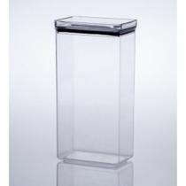 Kit 6 Potes Retangular Lumini 2600ml Hermético e Empilhável