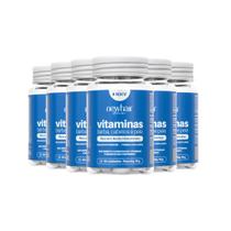 Kit 6 Potes Suplemento Vitamina Capilar - New Hair Masculino