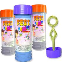 Kit 6 Potinhos De Bolhas Sabão Lembrancinhas Lança Bolhas